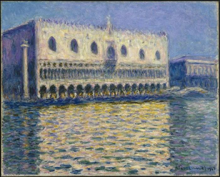 Claude Monet The Doge's Palace (Le Palais ducal) oil painting picture